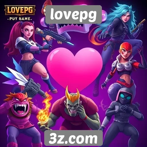Análise da variedade de jogos no site lovepg